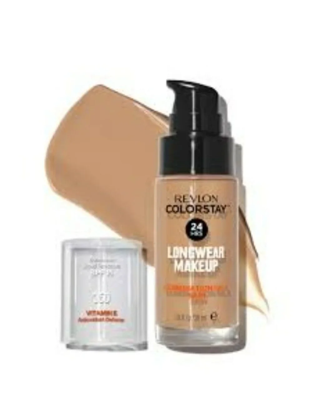 Revlon ColorStay Liquid Foundation SPF 15 350 Rich Tan Matte Finish 1 Oz